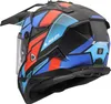 LS2 Endurohelm MX702 Pioneer II, zwart, rood, blauw, maat Productafbeelding-voorbeeld 5