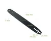 A black chainsaw bar with measurement annotations. Produktbild-Vorschau