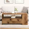 vidaXL Couchtisch Altholz 102 x 55 x 43,5 cm Holzwerkstoff Produktbild-Vorschau 4