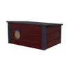 QLS Izolowany drewniany domek dla kota 73×52×38 cm z Podgląd zdjęcia produktu 7