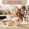 Brot Gärkorb Set, Gärkörbchen zum Brotbacken, 23cm Rund & Produktbild-Vorschau 2