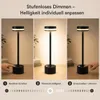 LED Tischlampe kabellos, 3 Farbtemperaturen & stufenlos Produktbild-Vorschau 7