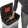 Intelligent Waste Titan Edelstahl gebürstet, Schwarz  20300307 Náhled obrázku produktu