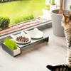 Ersatz-Katzengrasschale · rechteckige Langschale, Keramik · Produktbild-Vorschau 5
