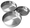 Backblech Backofenblech 28/32/36 cm 3er-Set Edelstahl Produktbild-Vorschau 3
