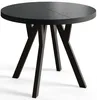 Esstisch Rund Ovo, Esstisch Ausziehbar 80-130 cm, Moderner Produktbild-Vorschau 1