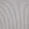 A close-up view of a light gray fabric with vertical ribbed texture. Voir les images du produit