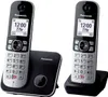 Panasonic KX-TG6852JTB Schwarzes und graues schnurloses Produktbild-Vorschau 2