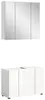 xonox.home Badkombination Vira weiß Melamin 38x56x34 cm Produktbild-Vorschau 1