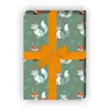 Süßes Winter Geschenkpapier mit Weihnachts Fuchs auf Produktbild-Vorschau 3
