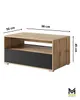 MINIO go for it, konferenčný stolík, NIMFEA II, 90 cm, s Náhľad obrázku produktu 6