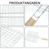 Grillkorb aus Rostfreiem, BBQ Grillkorb Produktbild-Vorschau 3