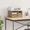 vidaXL Support pour imprimante Chêne Artisan 40 x 32 x 24 Voir les images du produit 2