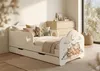 Kinderbett 140x70 cm mit Schublade Matratze Bettkasten Produktbild-Vorschau 1