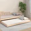 vidaXL Massivholzbett 100x200 cm Kiefer -  Betten & Produktbild-Vorschau 2