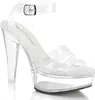 MARTINI-505 Damen Sandale von Fabulicious, Transparent  , Produktbild-Vorschau 1