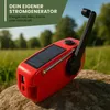 Dynox™ Akku Notfallradio mit Solar, Kurbel & Lampe - Der Produktbild-Vorschau 4