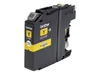 A yellow Brother ink cartridge is shown against a white background. Voir les images du produit