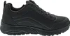 A black Skechers Umo Lite sports shoe is shown from the side against a white background. Voir les images du produit