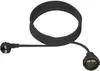 BACHMANN Extension cable, Schutzkontakt 230V 2m schwarz Produktbild-Vorschau 5