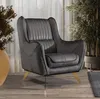 Villa Möbel Sofa Set Bond Grau Stellvariante:2+2+1 Relax- Produktbild-Vorschau 6