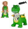 JAMARA Hüpftier Dino mit Flügel HoppyDoo grün mit Pumpe Produktbild-Vorschau 17