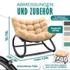 Fauteuil à bascule KESSER® pour l'intérieur et l'extérieur Voir les images du produit 7