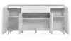 Sideboard "Visby" in weiß und Sandstein, Kommode 177 x 92 Produktbild-Vorschau 6