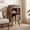 VASAGLE stojan na gramofon pro 160 desek, příležitostný Náhled obrázku produktu 2