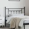 vidaXL Kopfteil Metall Schwarz 107 cm -  Kopf- & Fußenden Produktbild-Vorschau 13