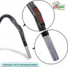Collage of a vacuum cleaner hose and close-ups of its handle and extension tube. Produktbild-Vorschau
