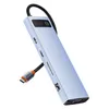 Baseus 11-in-1 Power Delivery USB-C HUB Grau Produktbild-Vorschau 10