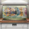Coloray Küchenrückwand 100x50 Spritzschutz aus Glas - Stadt Produktbild-Vorschau 2