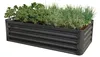 120 x 60 x 35 cm Grzadka podwyzszona, stal, antracyt Podgląd zdjęcia produktu 1