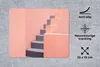 MuchoWow® Mauspad Mousepad Treppe - Architektur - Rosa - Produktbild-Vorschau 2