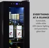 Klarstein vinotéka, 1 zóna, malá, 32 l, sklenené dvere, Náhľad obrázku produktu 7