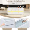 Merax Hochglanz Couchtisch mit 4 Schubladen und LED Produktbild-Vorschau 9