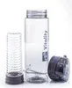 G21 Smoothie-/Saftflasche, 600 ml, grau Produktbild-Vorschau 3