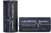 Two batteries are shown against a white background. One is standing upright, and the other is lying on its side. Produktbild-Vorschau