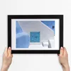 Bild 30x20 MDF-Rahmen, Wandkunst Santorini, Griechenland Produktbild-Vorschau 3