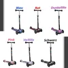 Habib 3D Kinderroller 3-Rad mit LED Licht | Klappbar & Produktbild-Vorschau 6