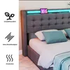 OYAJIA Polsterbett 140x200cm mit Ladefunktion (USB & Produktbild-Vorschau 9