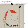 Mr. & Mrs. Panda notizbuch Einhorn Dankeschön - Transparent Produktbild-Vorschau 3