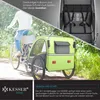KESSER® Kinderanhänger Fahrradanhänger Sport-RX 2 in 1 Produktbild-Vorschau 5