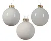 Weihnachtskugeln Glas 5-7cm 21er Set - Wollweiss Produktbild-Vorschau 1