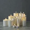 LED Stumpenkerze MIA - Echtwachs - realistische 3D Flamme - Produktbild-Vorschau 5