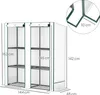 Szklarnia Outsunny z dachem jednospadowym, podwójnymi Podgląd zdjęcia produktu 3