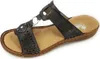 Rieker Damen Clog Pantolette Applikation zarte Details Produktbild-Vorschau 32
