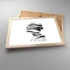 Gerahmtes Poster - Rahmen in heller Eiche - Frau Produktbild-Vorschau 3
