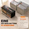24V 100Ah LiFePO4 Batterie mit BMS 2560Wh Stromspeicher für Produktbild-Vorschau 3